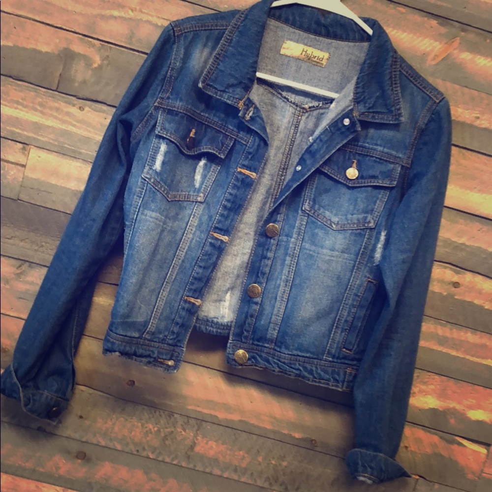Junior’s Blue Jean Jacket 💞